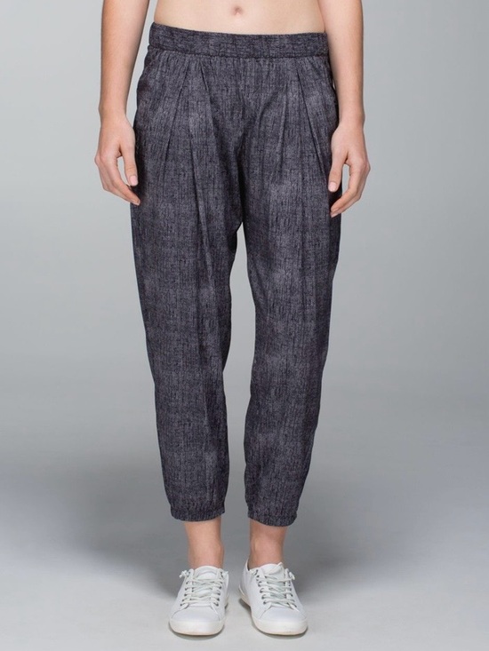 lululemon athletica Pants - Lululemon Rollin' With My Omies Pant Joggers
Burlap Texture Black Dune/Black S:8
